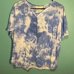 Grand & Greene S Tie Dye Blouse
